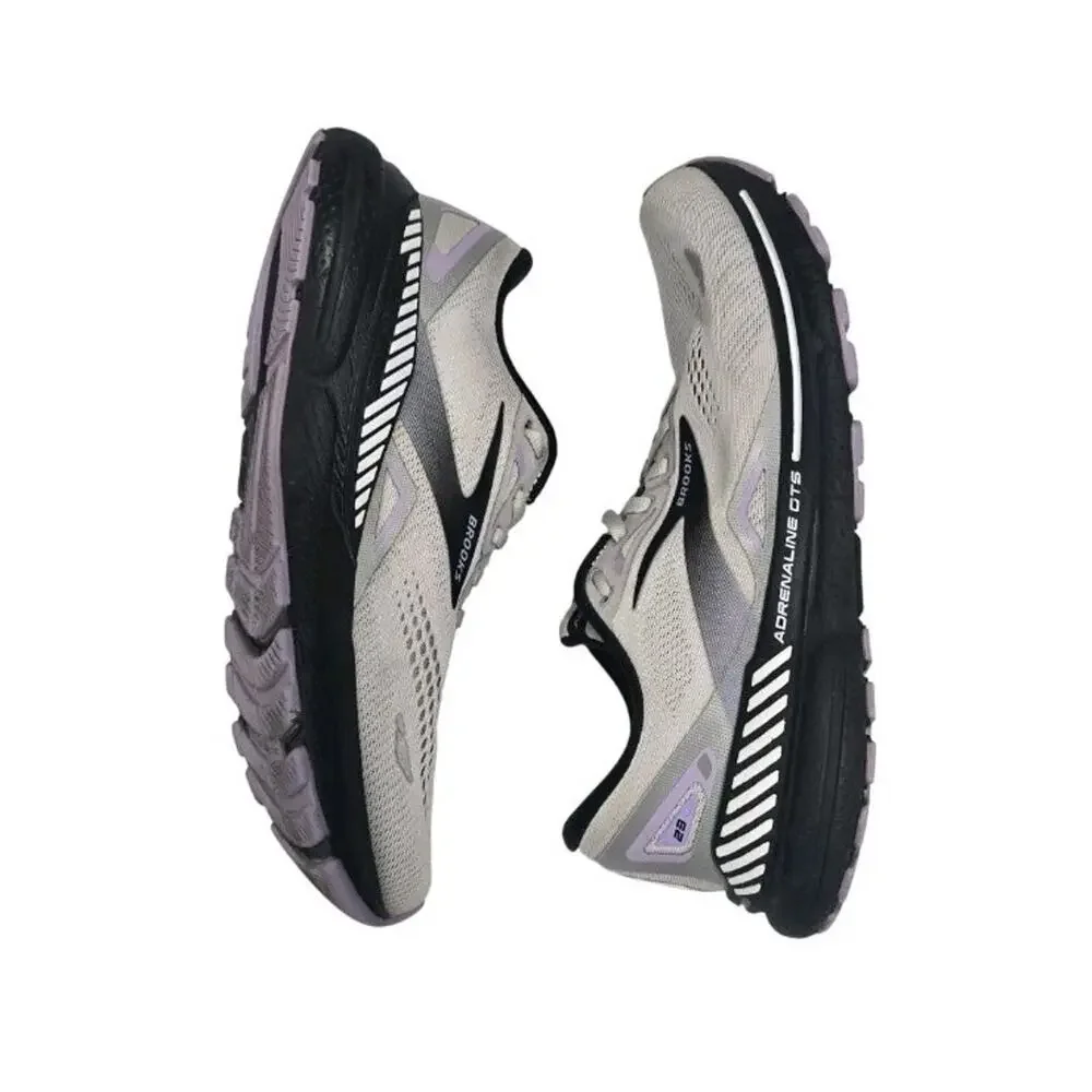 Brooks Adrenaline GTS 23 Womens Running Shoes Size 11 Gray Purple Athletic